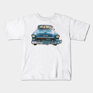 1955 Chevrolet 210 Sport Coupe Kids T-Shirt